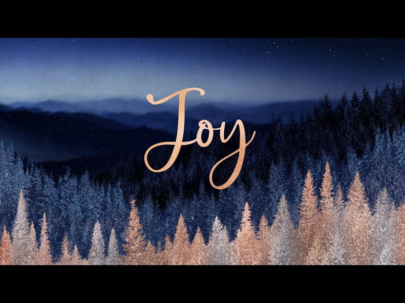 Sparkling Trees Joy
