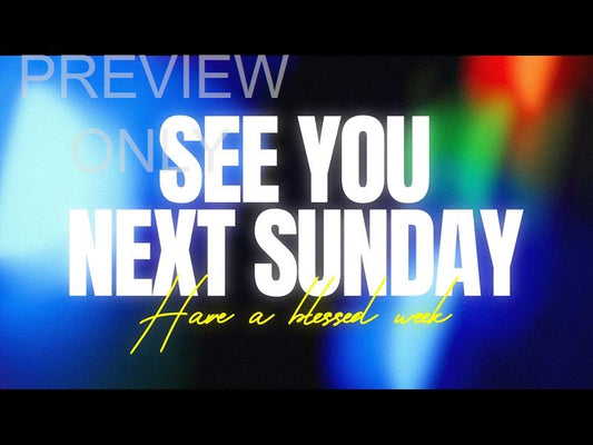 Rgb Lights See You Next Week Still