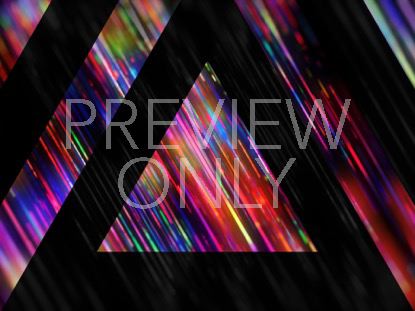 Rainbow Triangles Strobe Alt