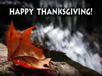 Thanksgiving Waterfall