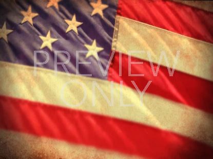 American Flag Vintage Still