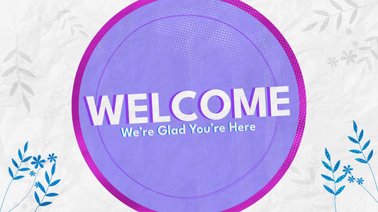 Spring Textures Welcome