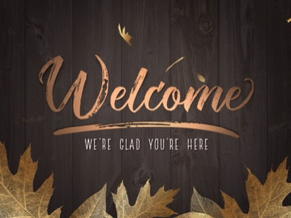Golden Leaves Welcome