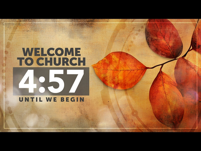 Orange Leaf Countdown