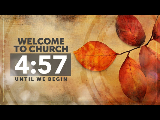 Orange Leaf Countdown