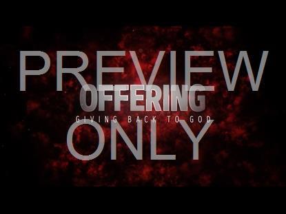 Holy Week Offering Graphic