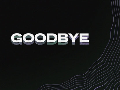 Mod Lines Goodbye