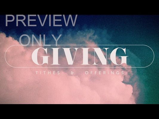 To The Skies Still Giving