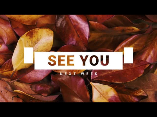 Autumn Leaves See You Next Week