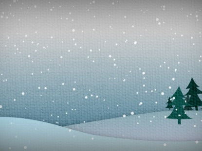 Christmas Snow Hills Day