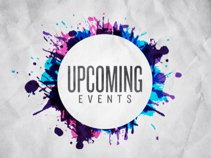 Splatter Upcoming Events