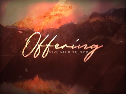 Raised Hallelujah Offering Motion