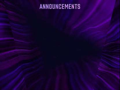 Flow Line Announcements
