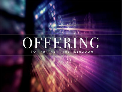 Stained Glass Offering