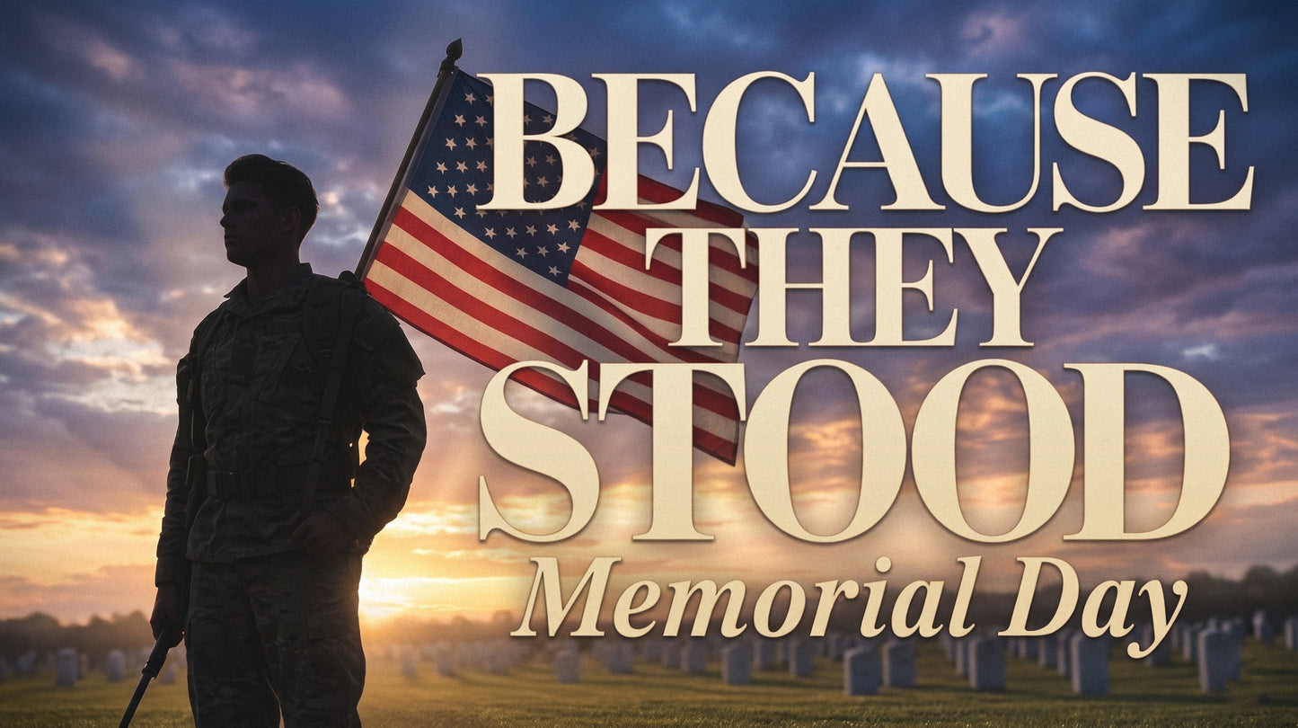 Because They Stood - Memorial Day