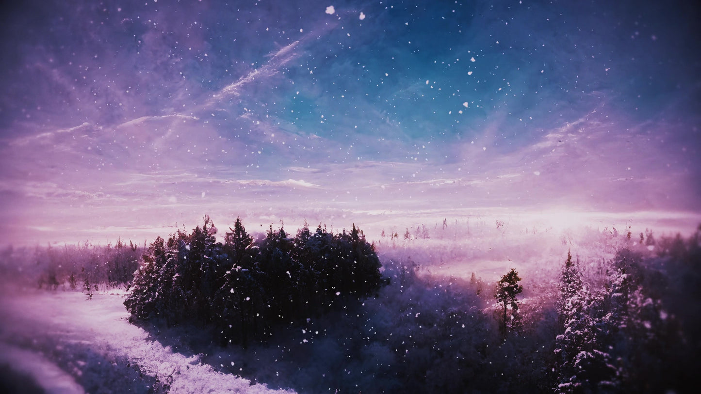 Winter Journey Forest
