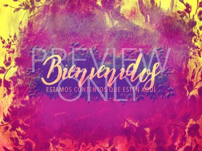 Fall Foliage Welcome 2 Still - Spanish