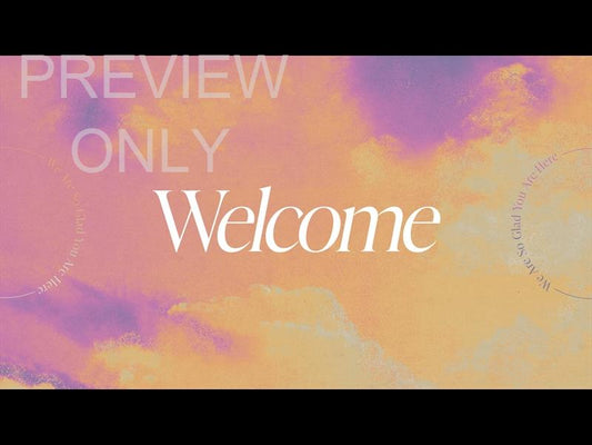 Butterfly Sky Welcome Still