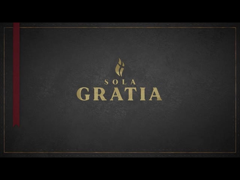 Title: Sola Gratia - Black