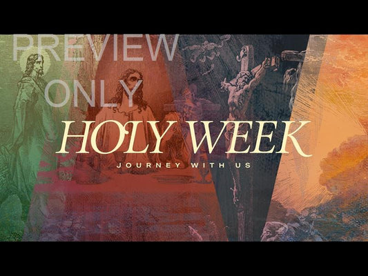 Easter Etching - Holy Week Title Still