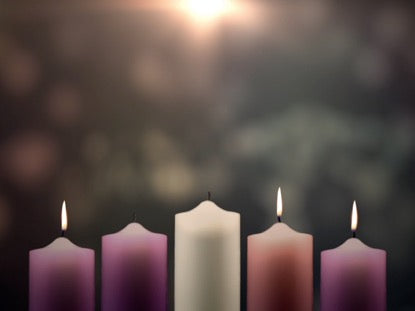 Advent Candles Joy Week 3
