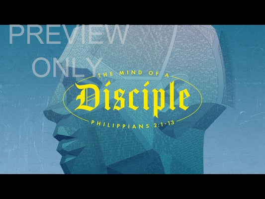 Mind Of A Disciple Title Graphic