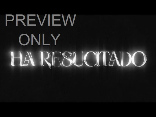 Lttrs Ha Resucitado Bw