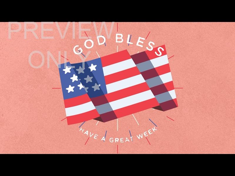 Star Spangled God Bless Still