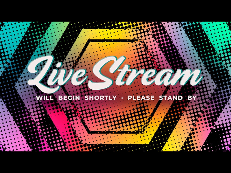 Halftones Gradient Live Stream