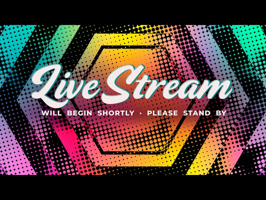 Halftones Gradient Live Stream