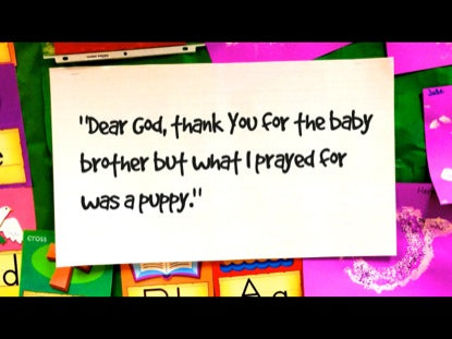 Kids Pray The Darndest Things