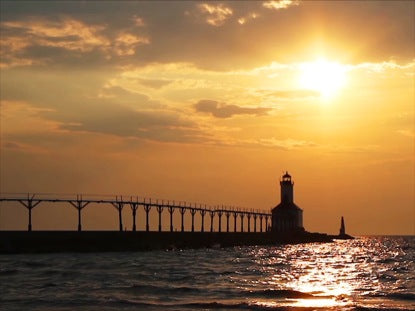 Lighthouse And Sunset Loop