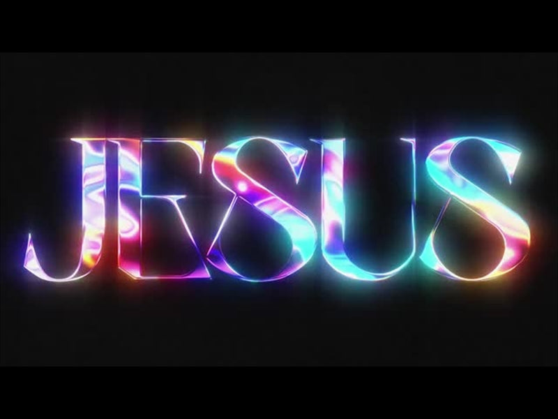 Lttrs Jesus Big
