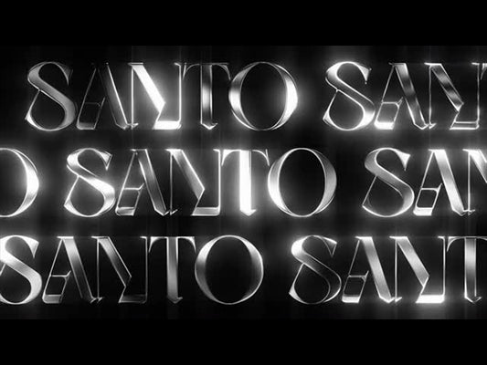 Lttrs Santo Bw Scroll