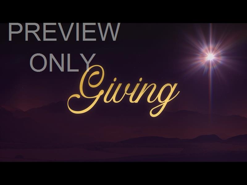 Star Of Wonder Giving Still