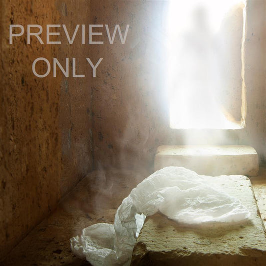 Easter Sunday Risen Blank