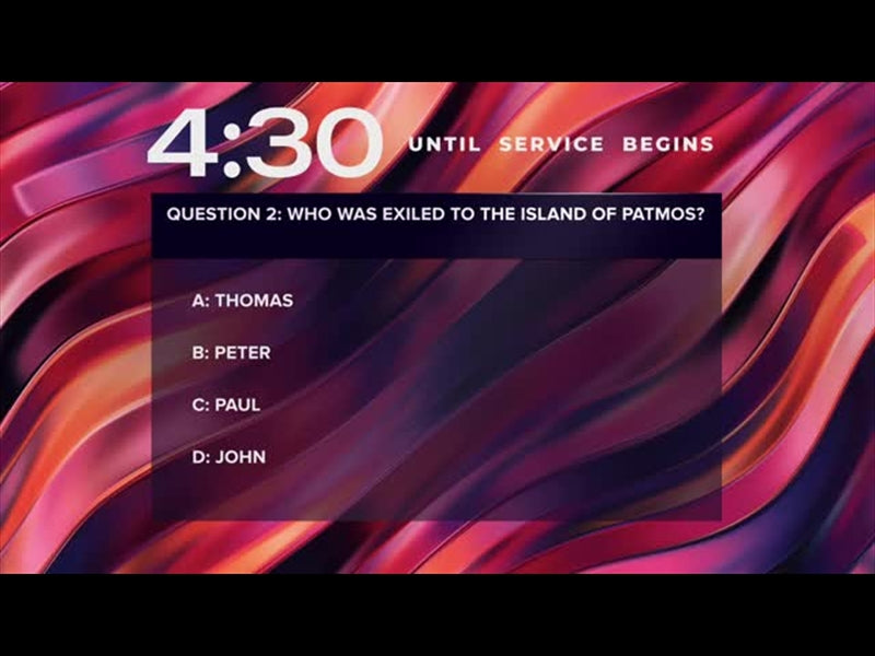 Vibrance Trivia Countdown