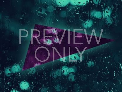 Purple Teal Triangle Geo