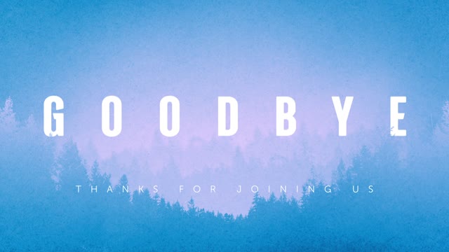 Timberline Goodbye
