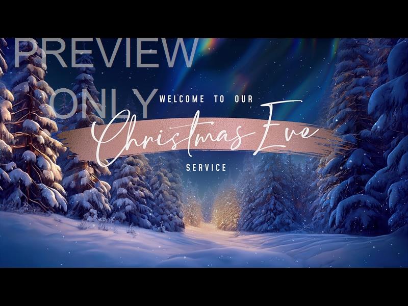 Christmas Snow Christmas Eve Still