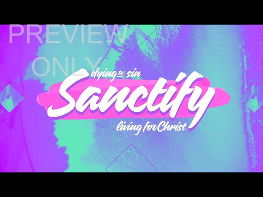 Aerial Bliss Sanctify Sermon Title 2