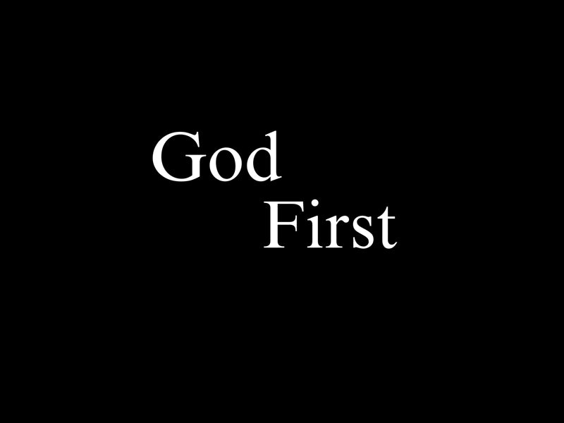 God First