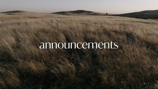 Golden Pastures Motion Title   Announcements