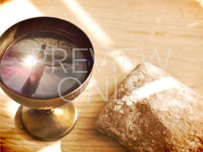 Communion Reflection Cross Still