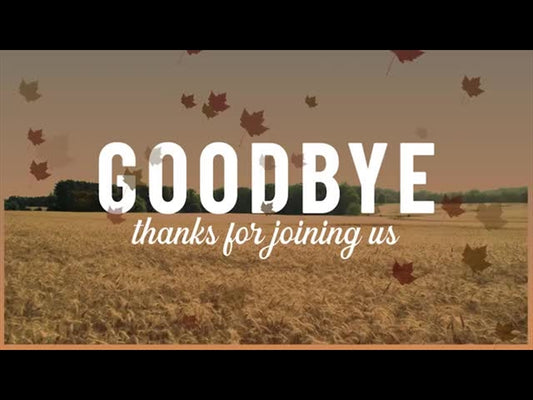 Harvest Motion Goodbye