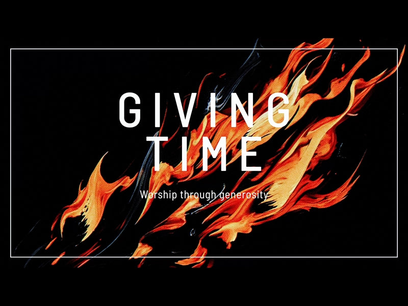 Stop Motion Flames Giving Time