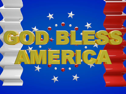 God Bless America Motion Loop