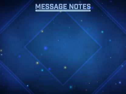 Particle Spin Message Notes