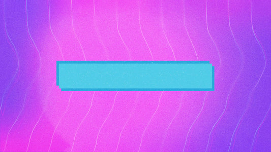 Summer Vibes Pink Blue Box Still