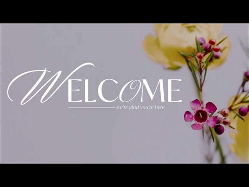 Floral Details Welcome